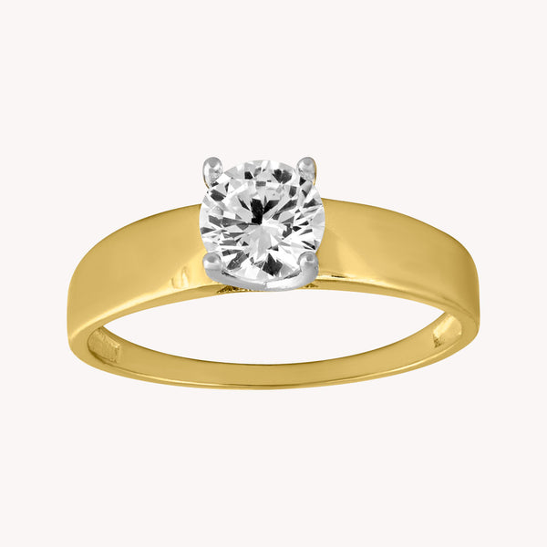 Anillo Solitario argolla OA007