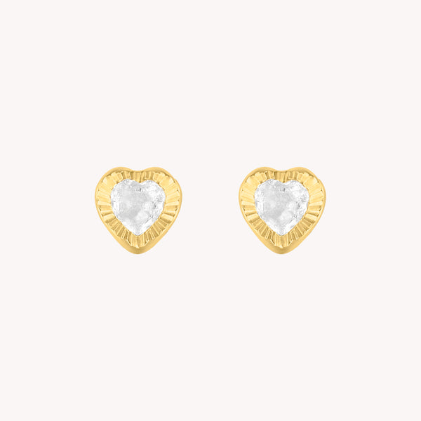 Broquel Corazon Diamantado #3 OB028
