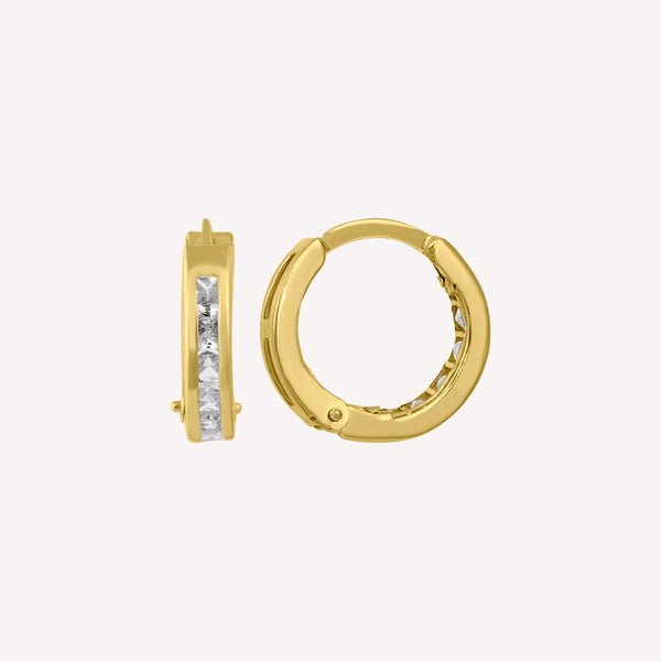 Arracada Huggie Chica OW010