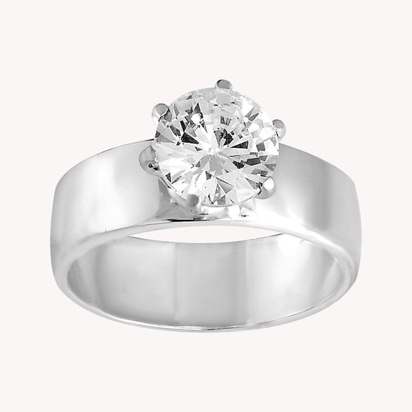 Anillo Solitario Argolla PA001
