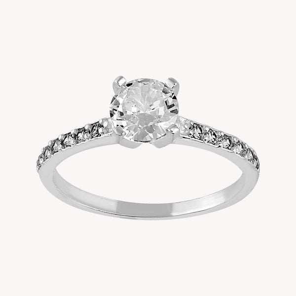 Anillo Solitario 6U Churumbela PA008