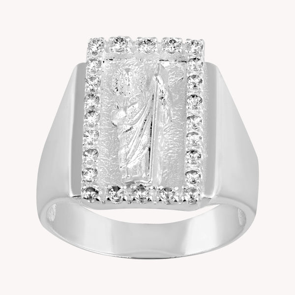 Anillo San Judas Placa PA040