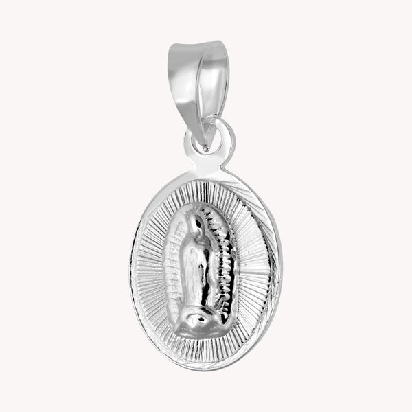 Dije Medalla Virgen Oval PD024