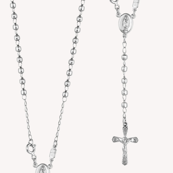 Rosario Facetado Virgen 3mm PR003