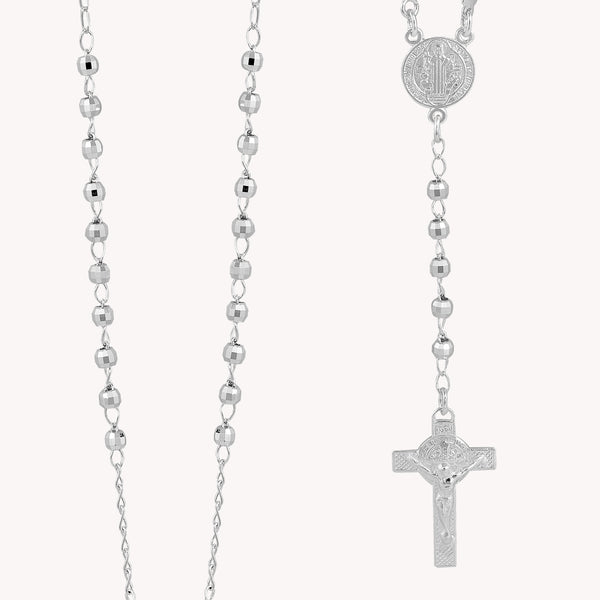 Rosario Facetado San Benito 3mm PR004