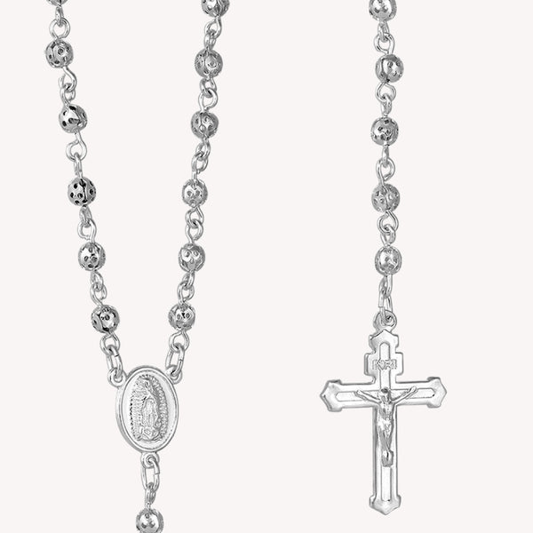 Rosario Filigrana Virgen 4mm PR005